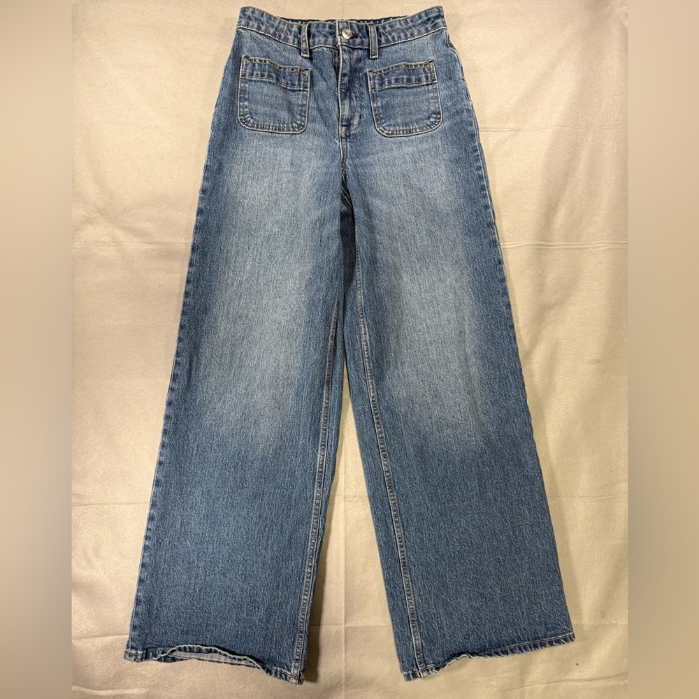 Free Assembly Wide-Leg Jeans